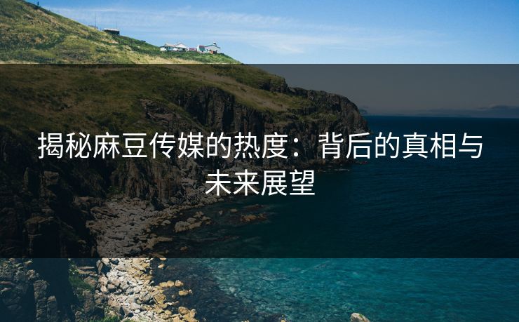 揭秘麻豆传媒的热度：背后的真相与未来展望